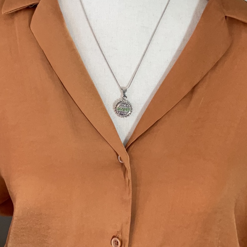Snap Button Pendant.